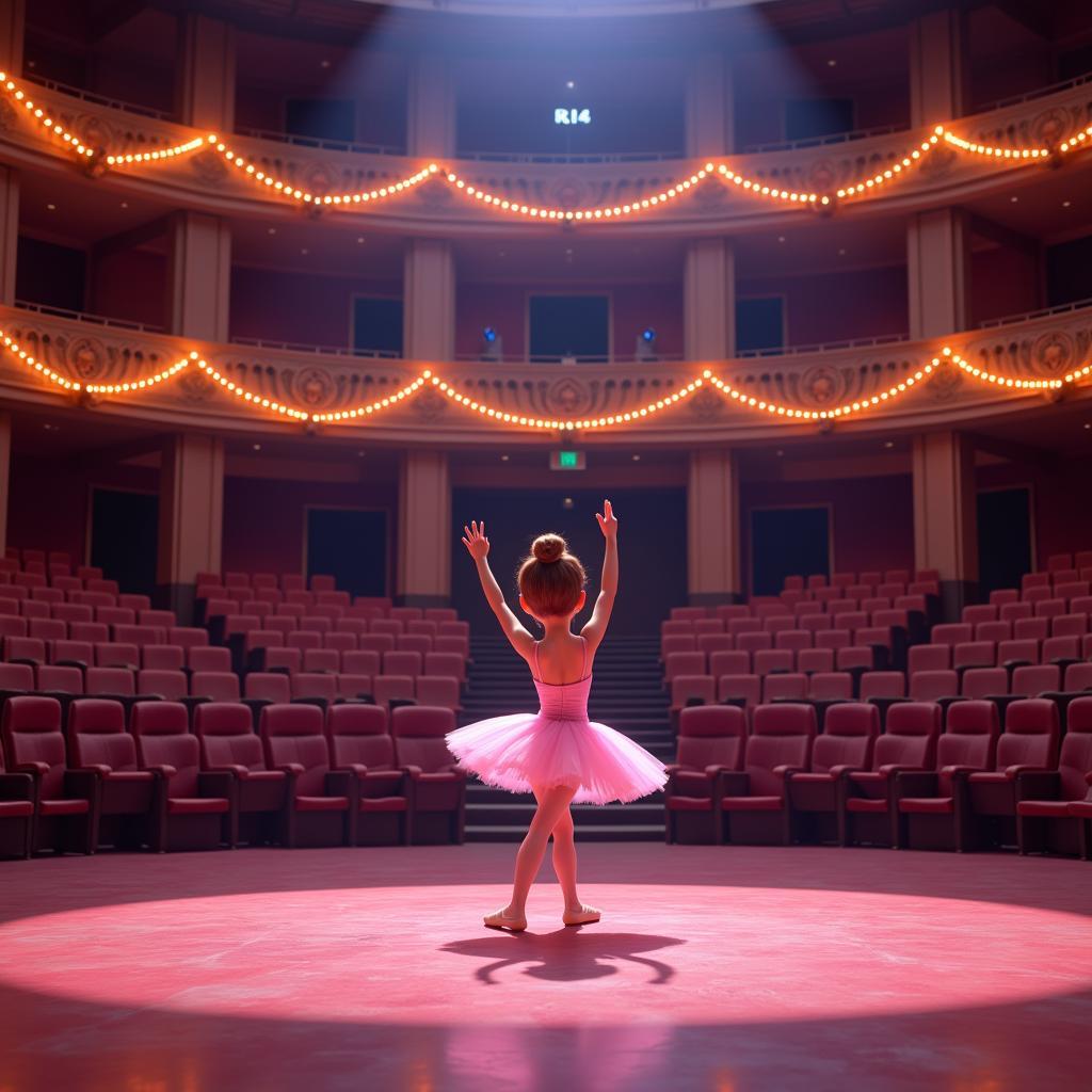 Filmszene aus Ballerina im Kinopolis Leverkusen