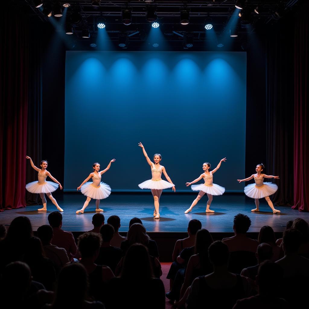 Ballett-Aufführung in Leverkusen: Eine atemberaubende Darbietung voller Grazie und Präzision.