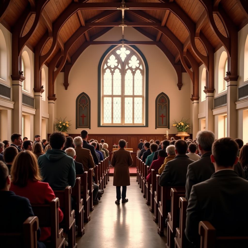 Gottesdienst der Baptisten Leverkusen