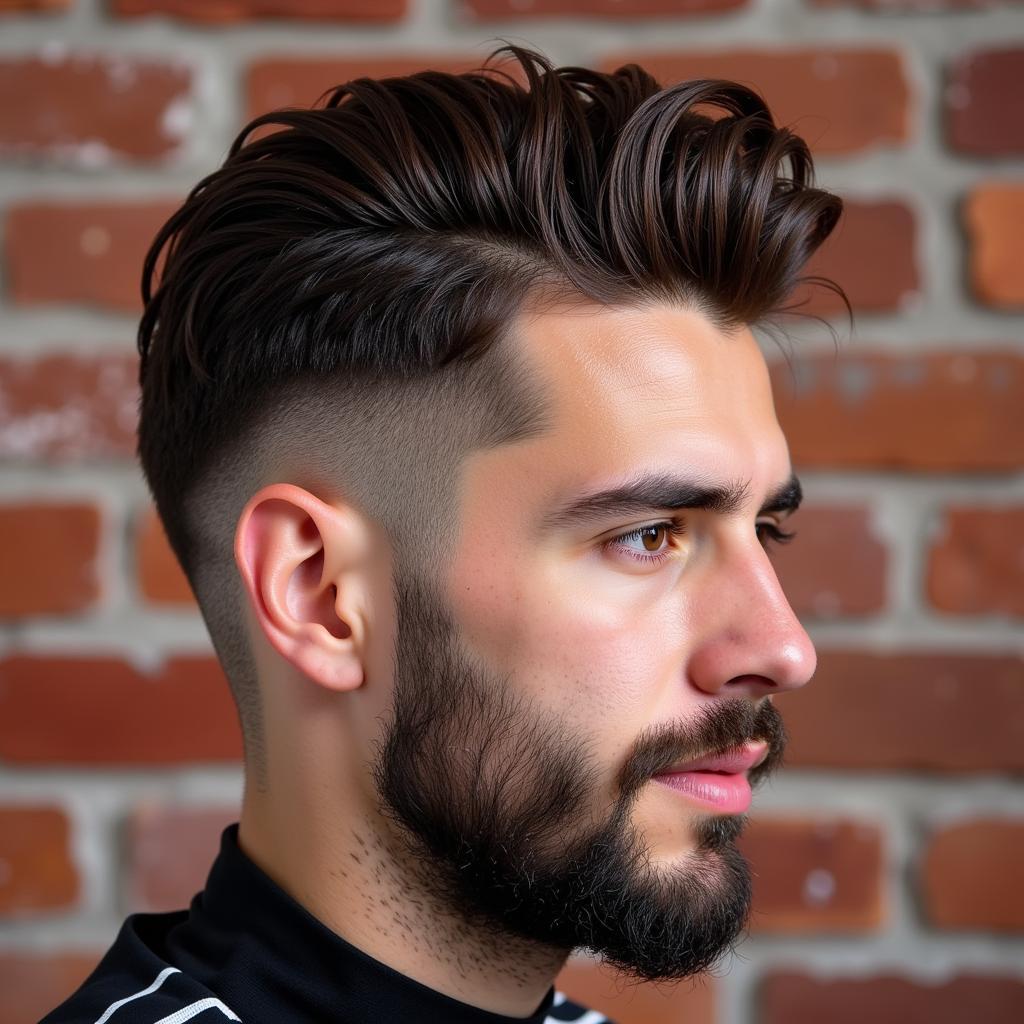 Perfektes Styling für den Stadionbesuch im Barber Shop Leverkusen Küppersteg