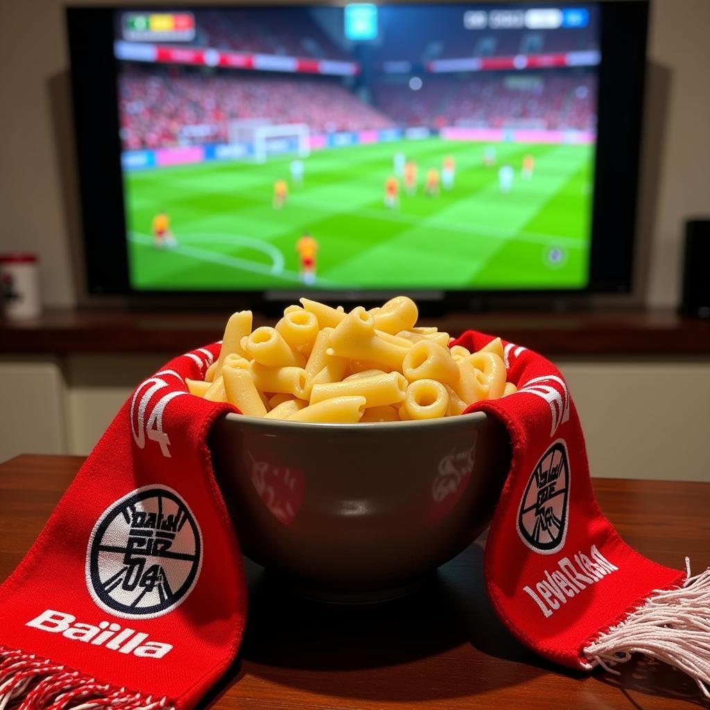 Barilla Aglio e Olio und Fußball in Leverkusen