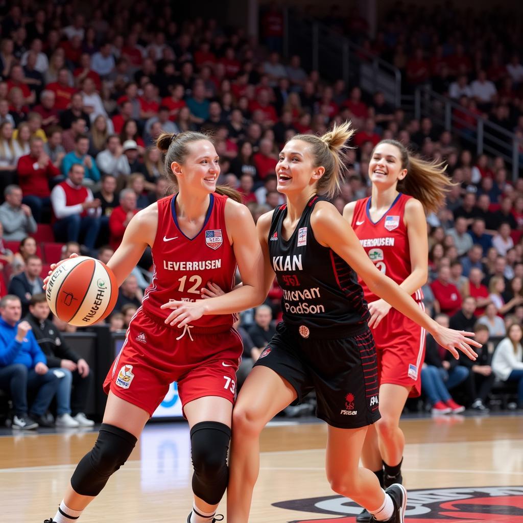 Basketball Damen 2. Bundesliga Leverkusen Spiel