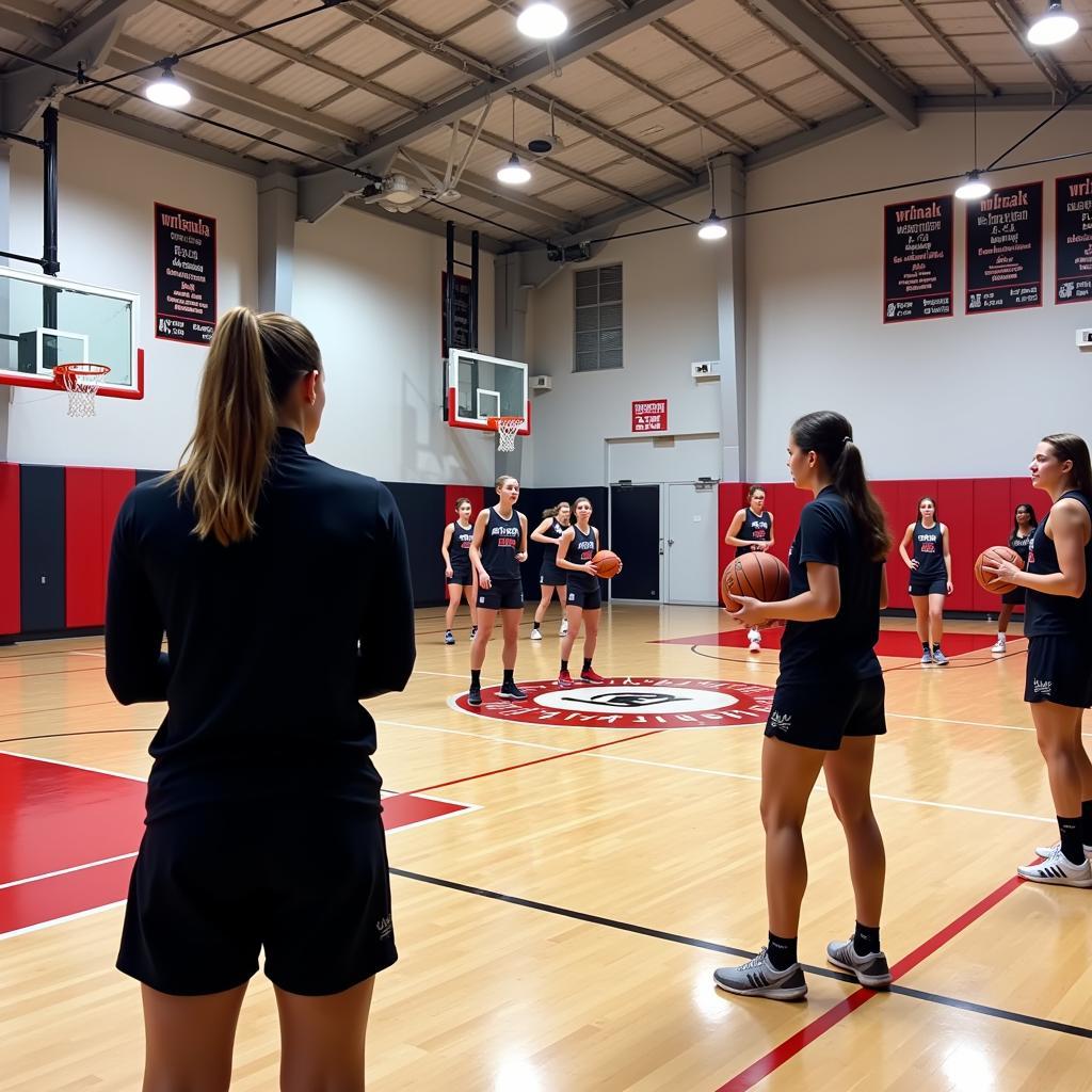 Basketball Damen 2. Bundesliga Leverkusen Training