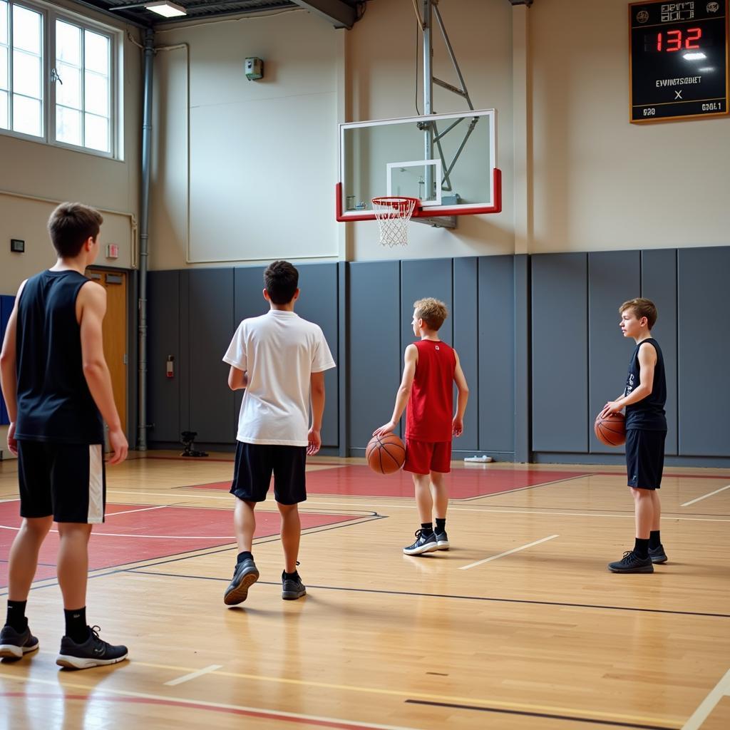 Basketball Förderverein Leverkusen Training