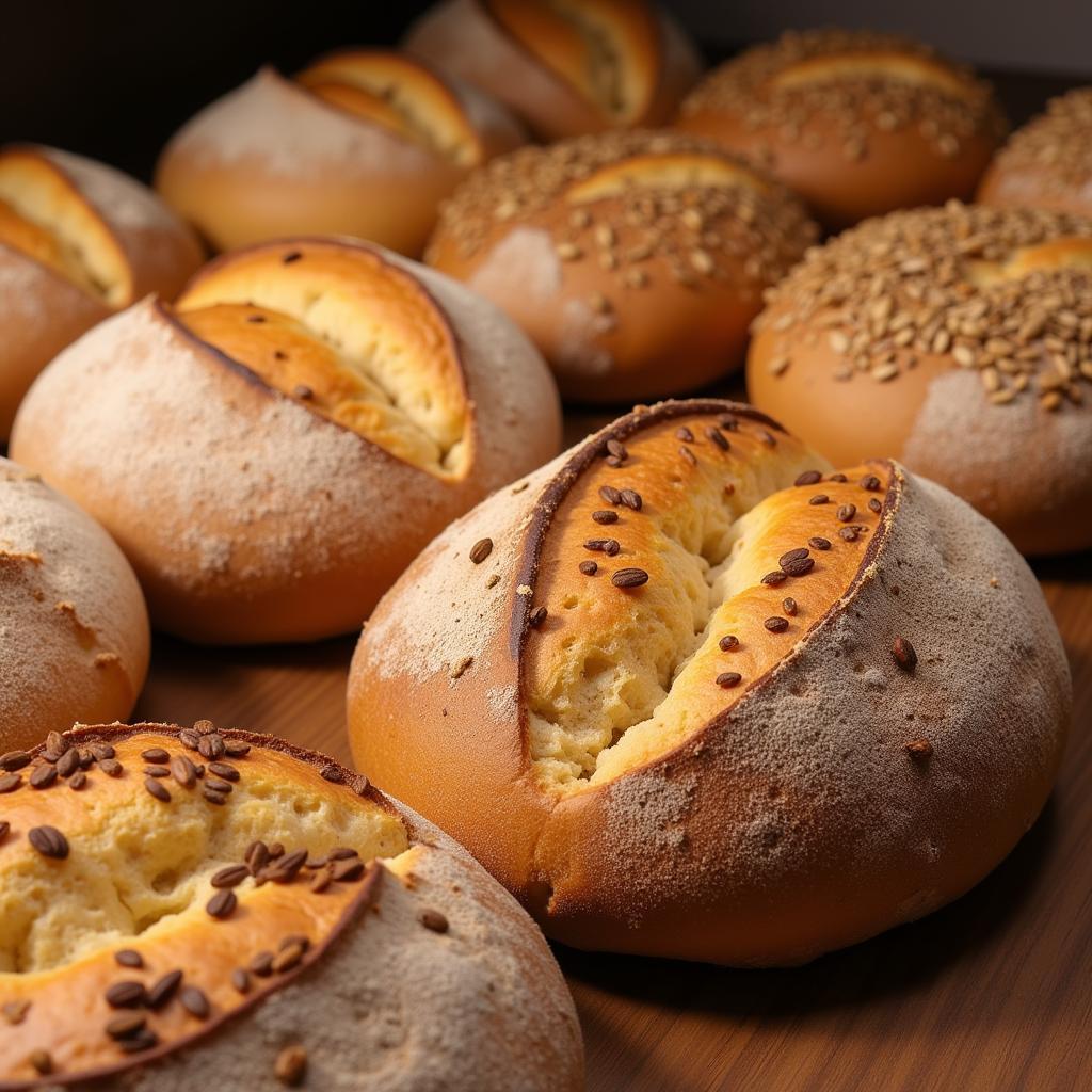 Frische Brötchen in der Bauernbäckerei Leverkusen