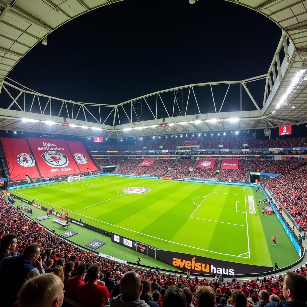 Bauhaus Sponsoring bei Bayer Leverkusen