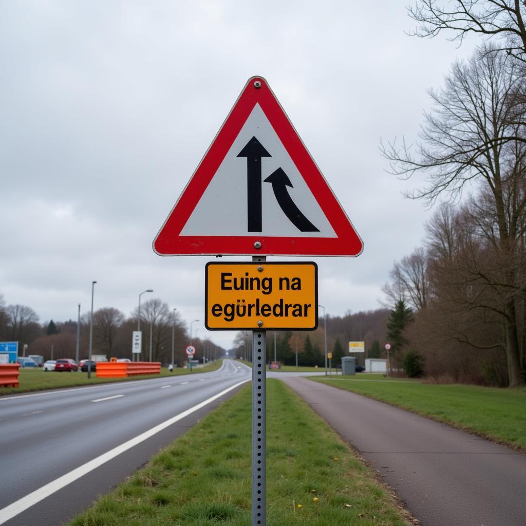 Verkehrsumleitung Baustelle Borsigstraße Leverkusen