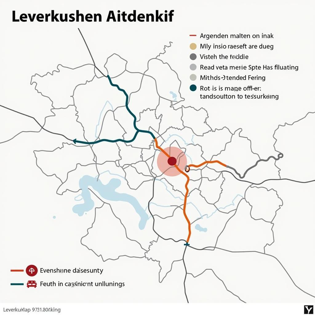 Umleitungen aufgrund der Baustelle am Willy-Brandt-Ring in Leverkusen