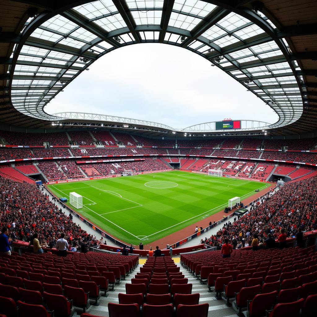 Die BayArena, Heimstadion von Adrion Leverkusen