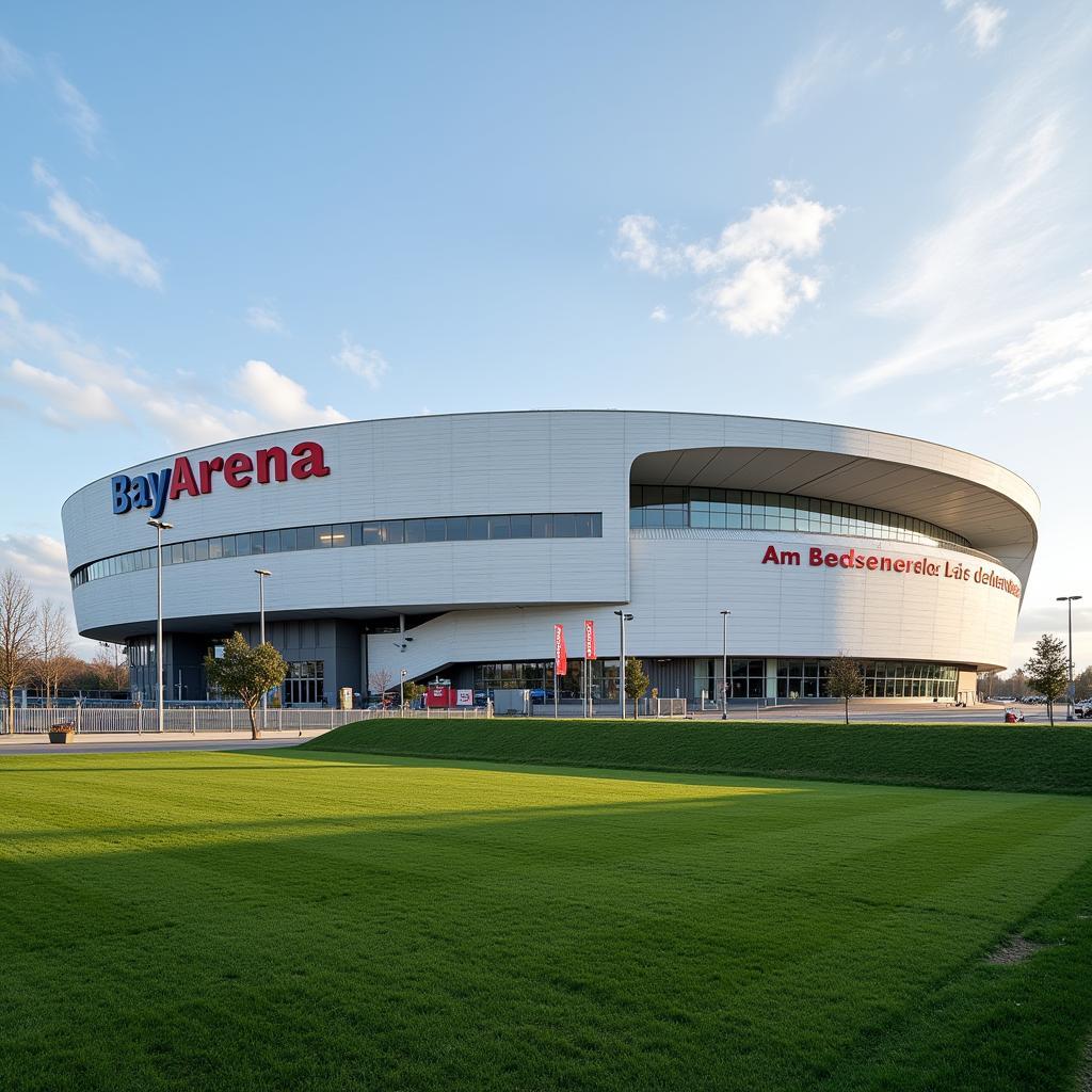 BayArena am Birkenberg 1 Leverkusen Außenansicht