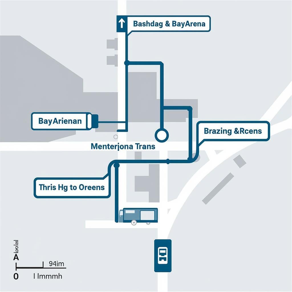 Anreise zur BayArena mit öffentlichen Verkehrsmitteln:  Bus und Bahn.