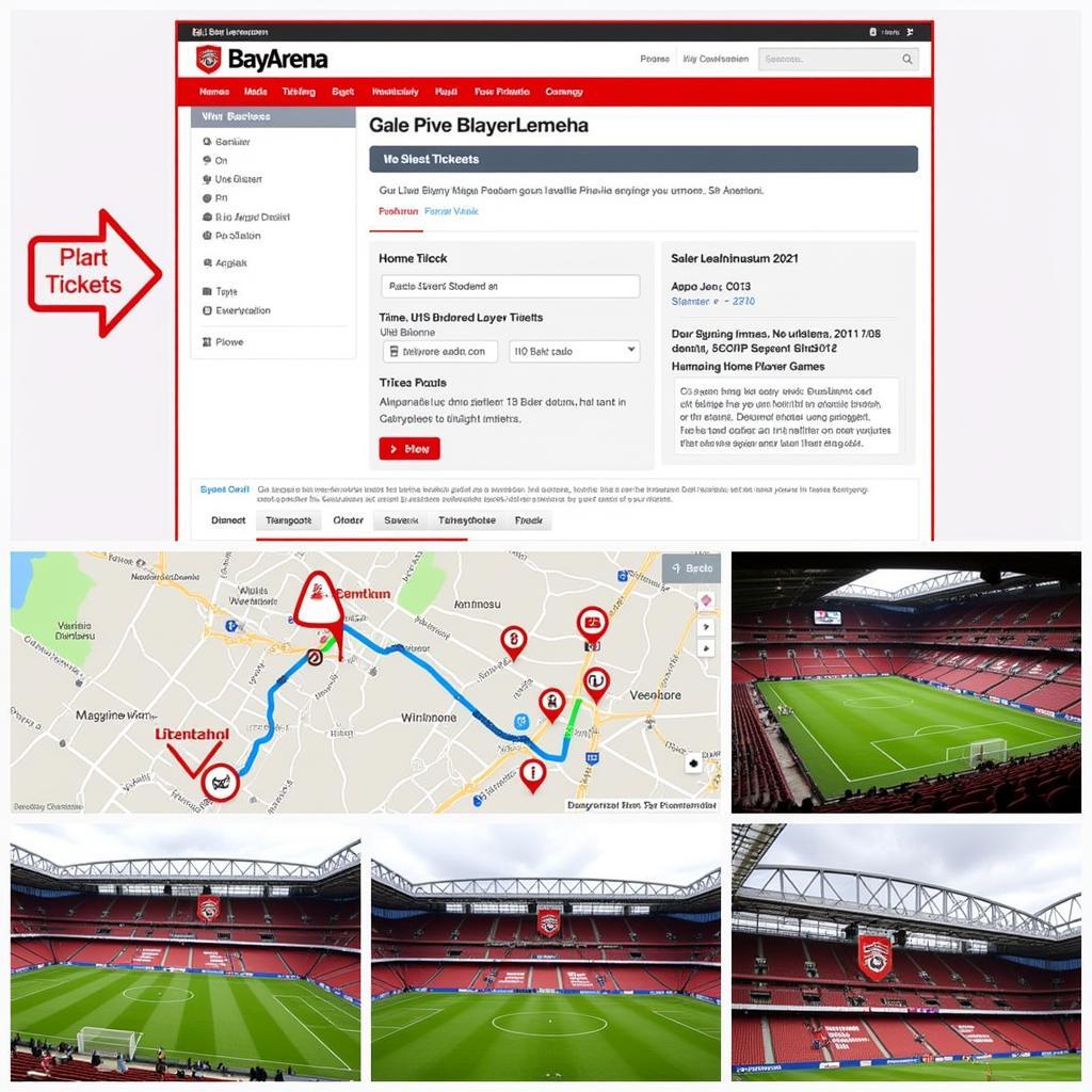 Informationen zu Tickets und Anreise für Heimspiele von Bayer Leverkusen in der BayArena.