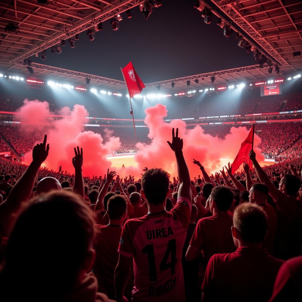 Fans Stimmung BayArena Leverkusen