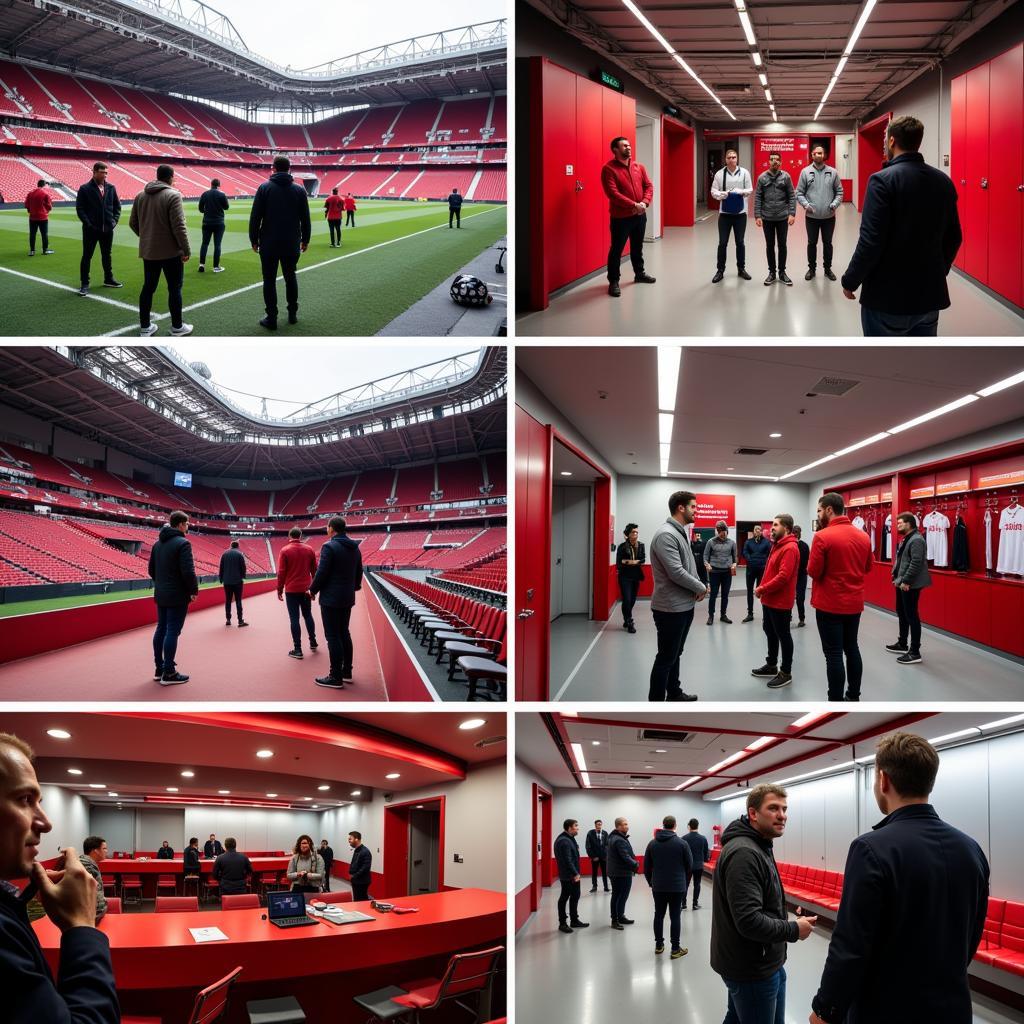 BayArena Führungen beim Audi Leverkusen Discovery Day