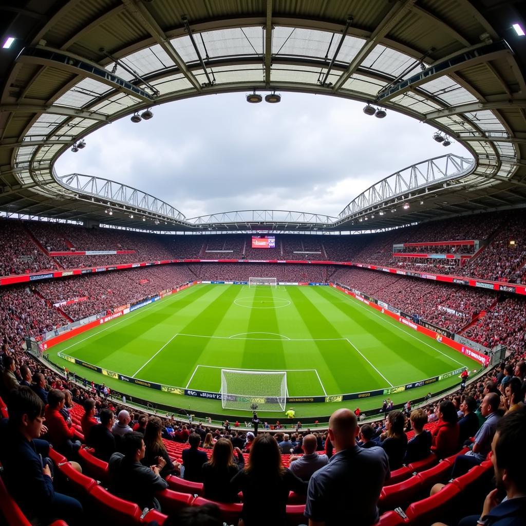 Die BayArena, Heimstadion von Bayer Leverkusen