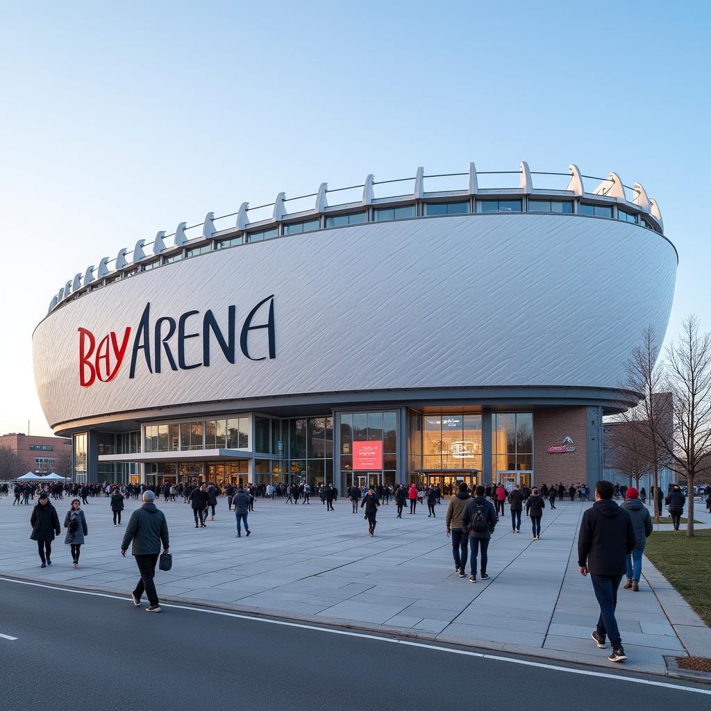 Bayer Leverkusen Anschrift: BayArena Stadion