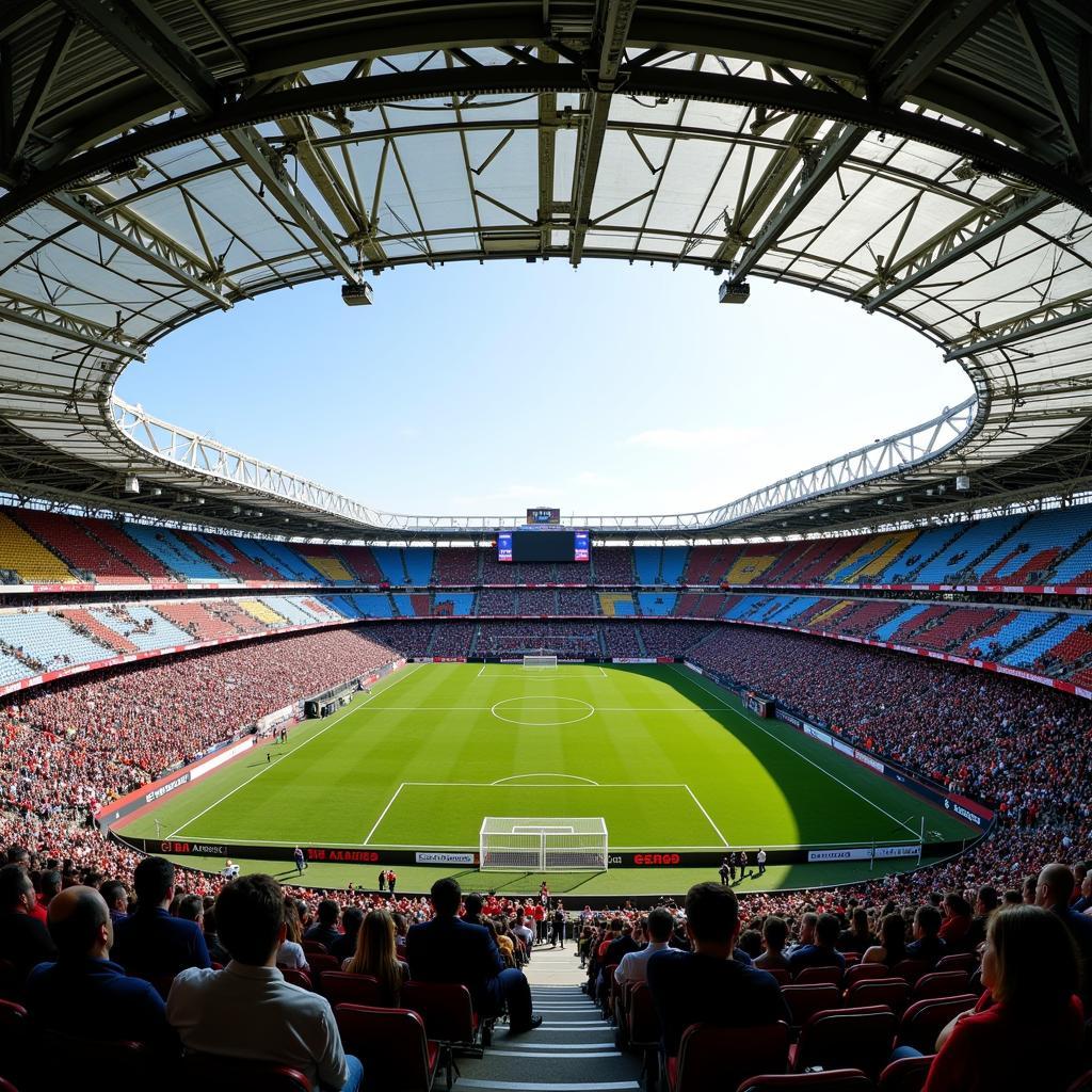 Ein Kunsterlebnis in der BayArena Leverkusen