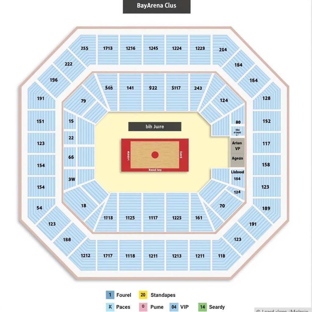 Sitzplan der BayArena