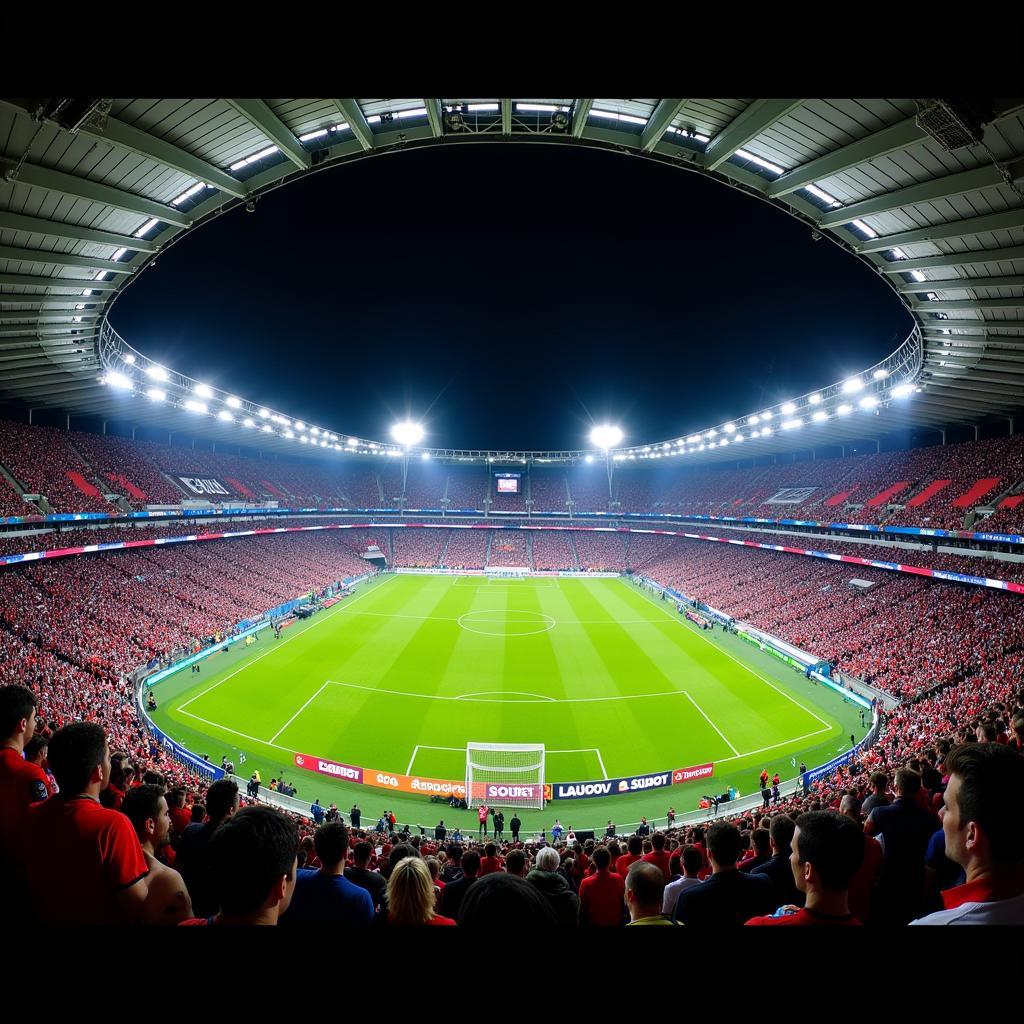 Atmosphäre in der BayArena