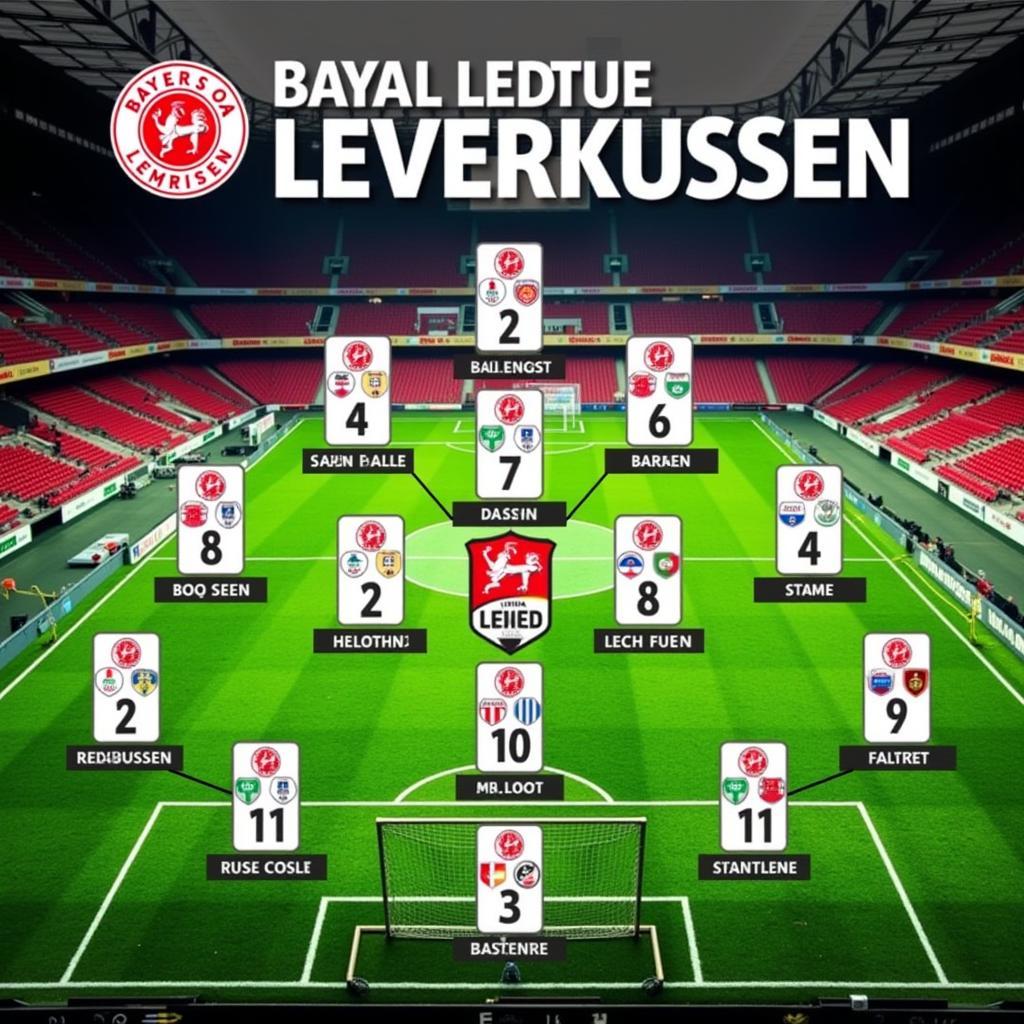 Bayer 04 Leverkusen Startformation 2017