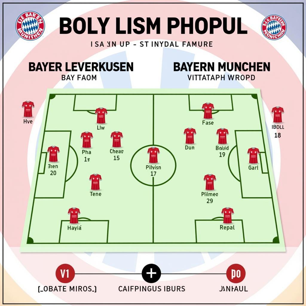 Taktische Aufstellung und Spieleranalyse: Bayer 04 Leverkusen gegen Bayern München