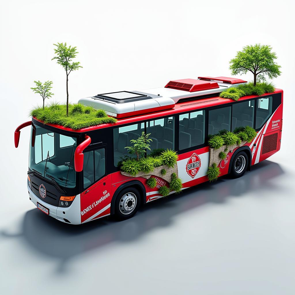 Zukunftsvision des Bayer 04 Leverkusen Bus: Nachhaltigkeit und Innovation