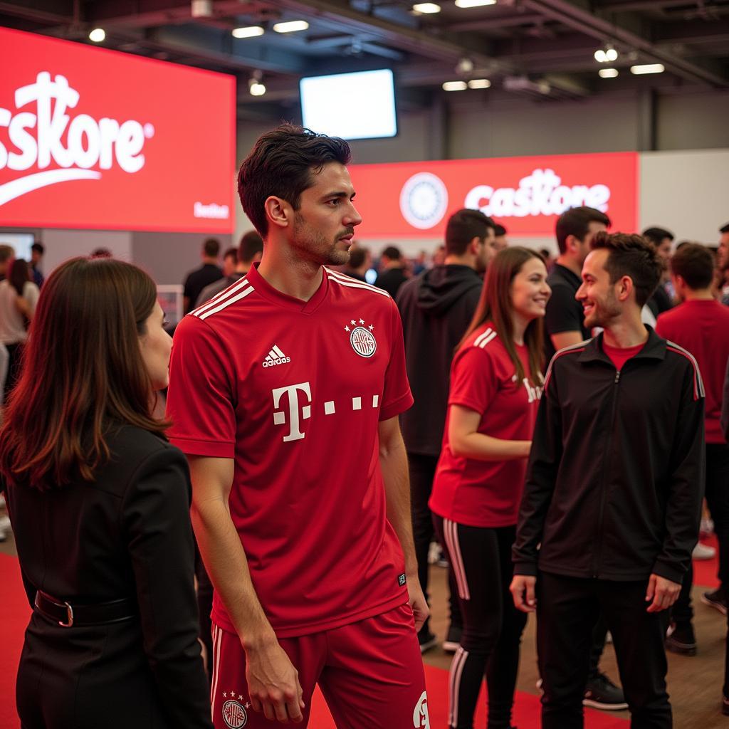 Fan-Event mit Bayer 04 Leverkusen und Castore