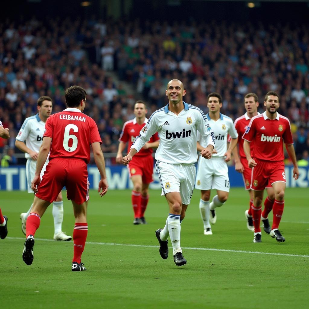 Bayer 04 Leverkusen im Champions League Finale 2002