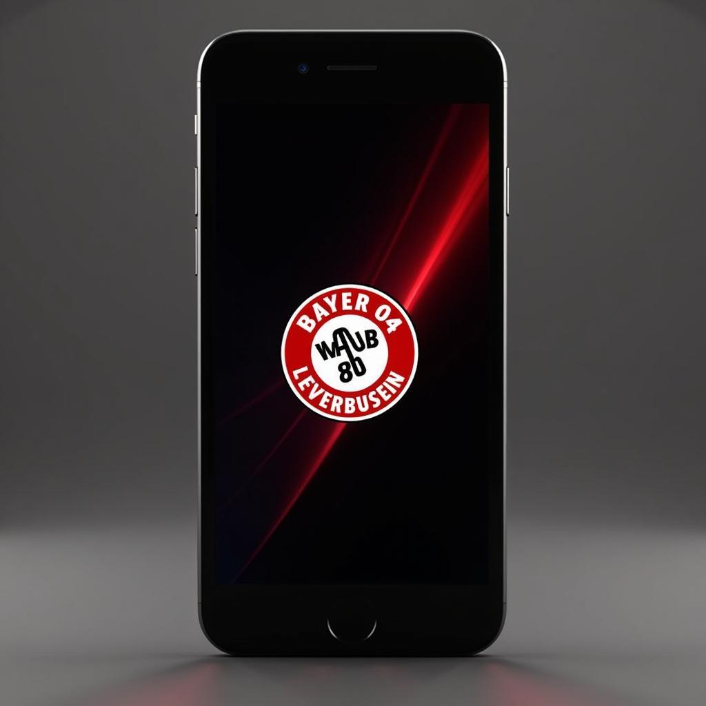 Bayer 04 Leverkusen Logo iPhone Wallpaper