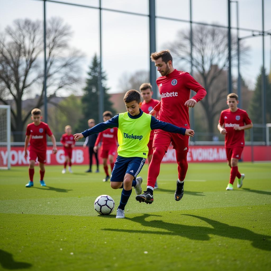 Bayer 04 Leverkusen Jugend Training