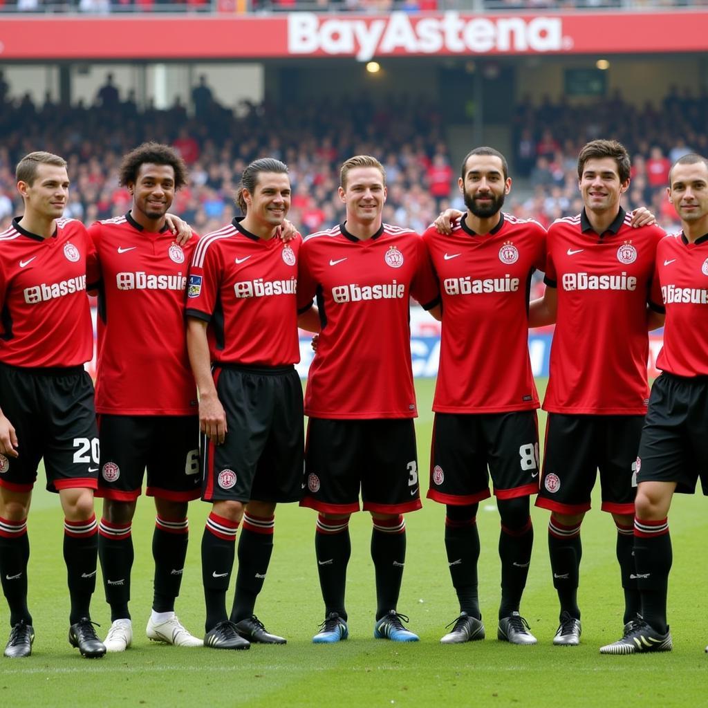 Bayer 04 Leverkusen Mannschaftsfoto der Saison 2005/06