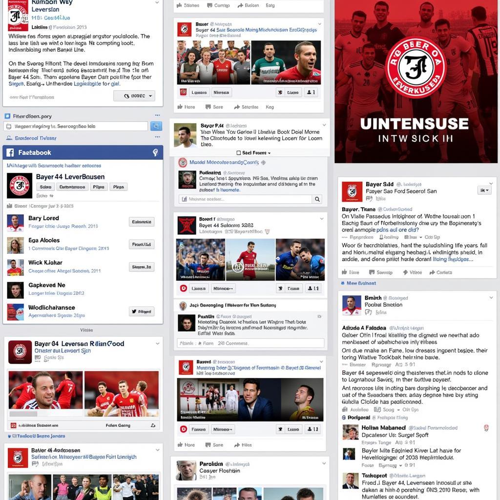 Bayer 04 Leverkusen Social Media