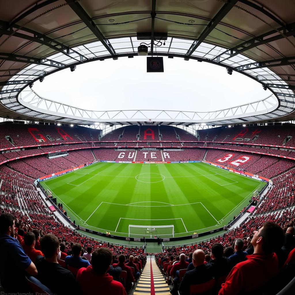 Bayer 04 Leverkusen Stadion Panorama