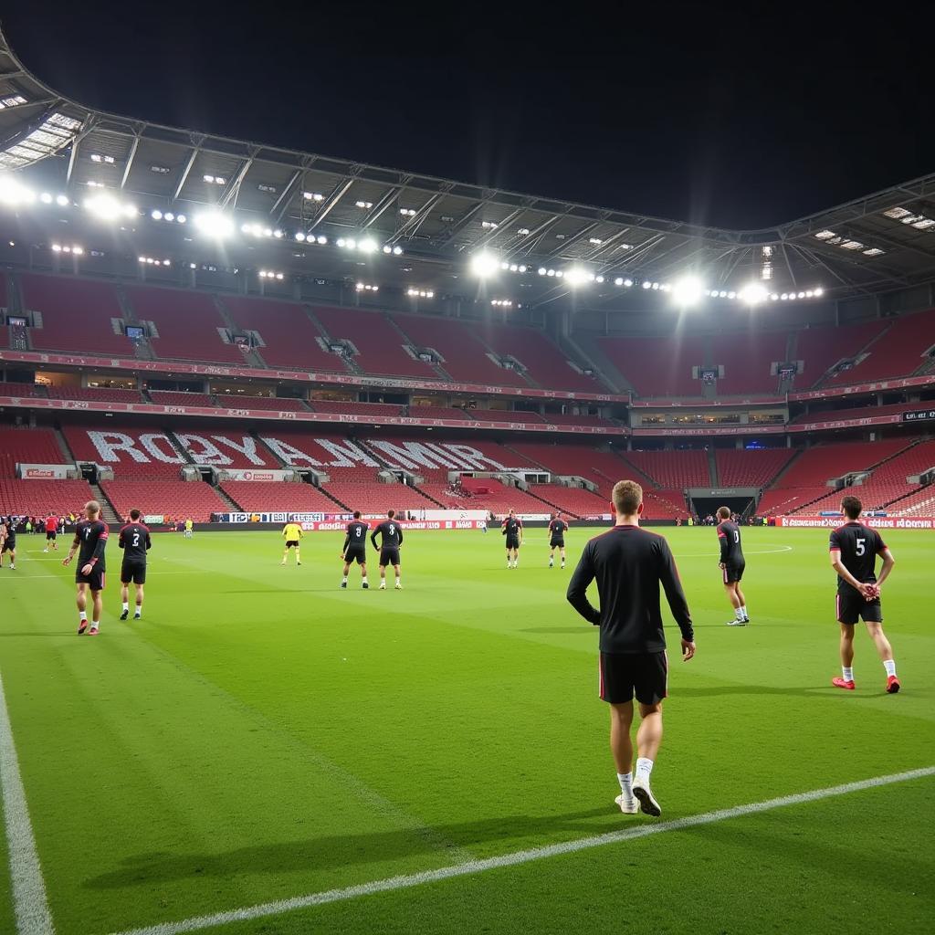 Bayer 04 Leverkusen Training in der BayArena