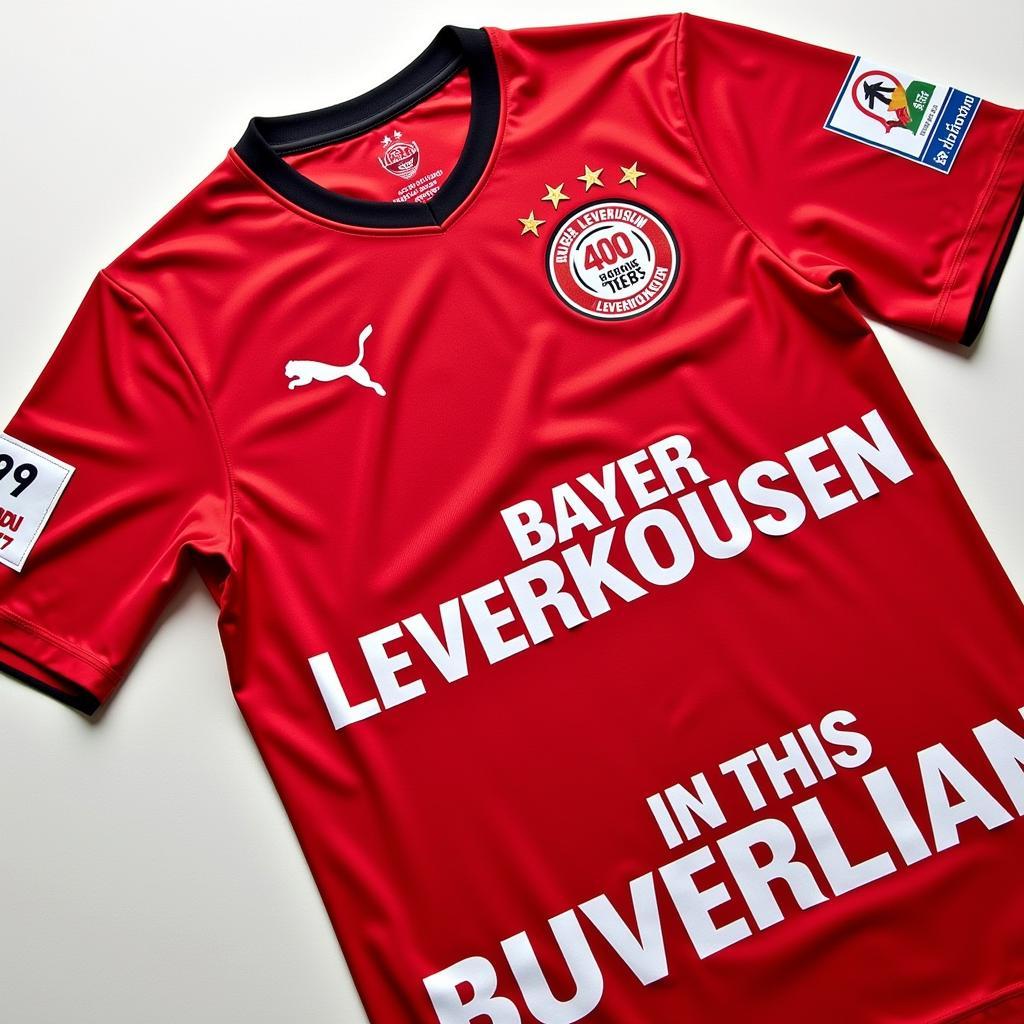 Bayer 04 Leverkusen Sonderedition Trikot 40 Jahre Bundesliga