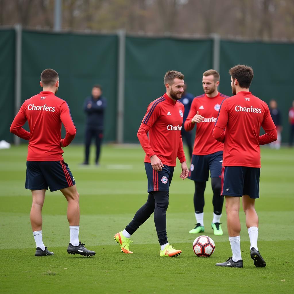 Bayer Giants Leverkusen Kader: Trainingseinheit