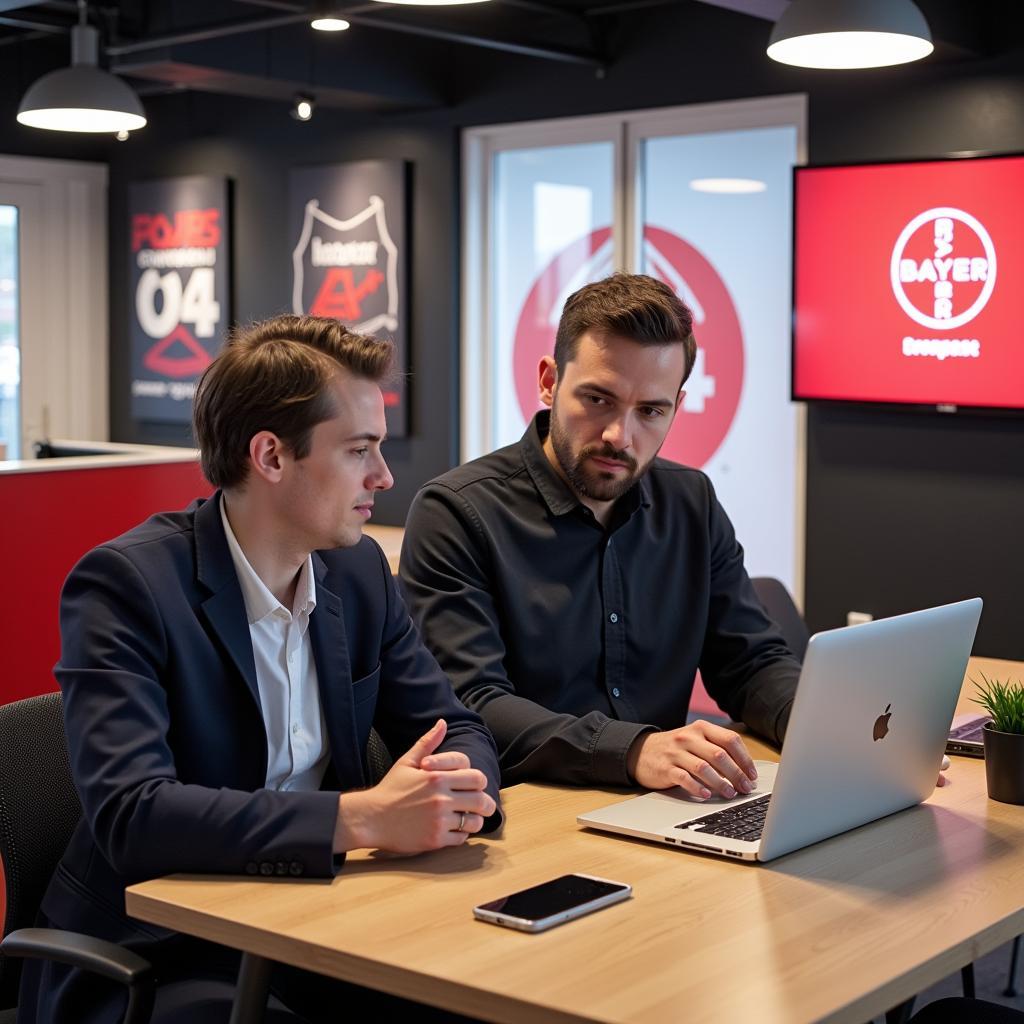 Bayer Leverkusen 04 Praktikum im Marketing