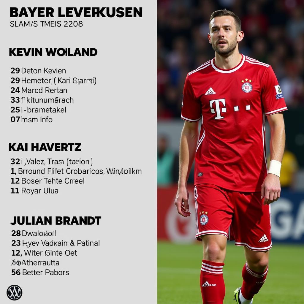 Bayer Leverkusen Mannschaft 2018/19