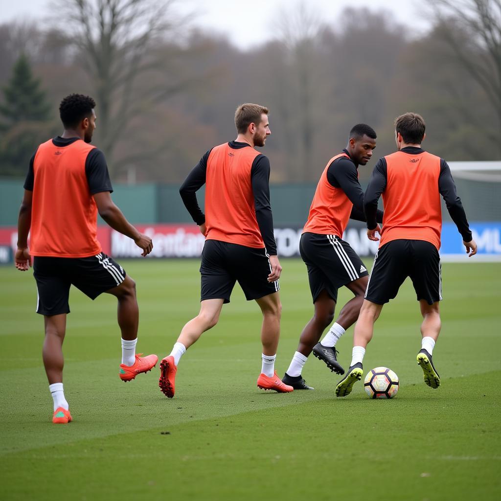 Bayer Leverkusen 2 Mannschaft Kader Training