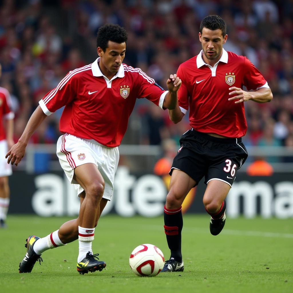 Bayer Leverkusen 2002: Ballack und Zé Roberto im Champions League Finale