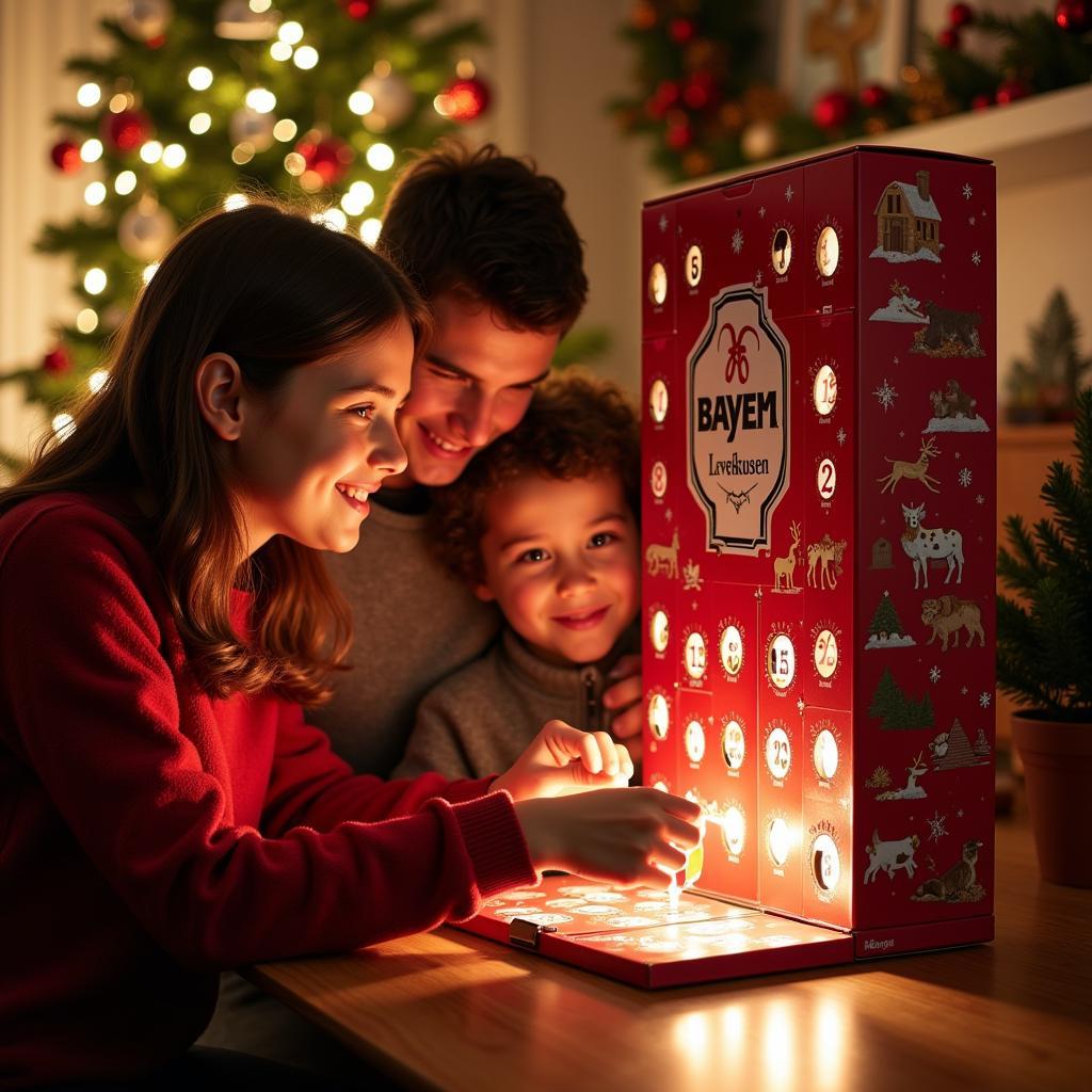 Bayer Leverkusen Adventskalender Familie Weihnachtszeit