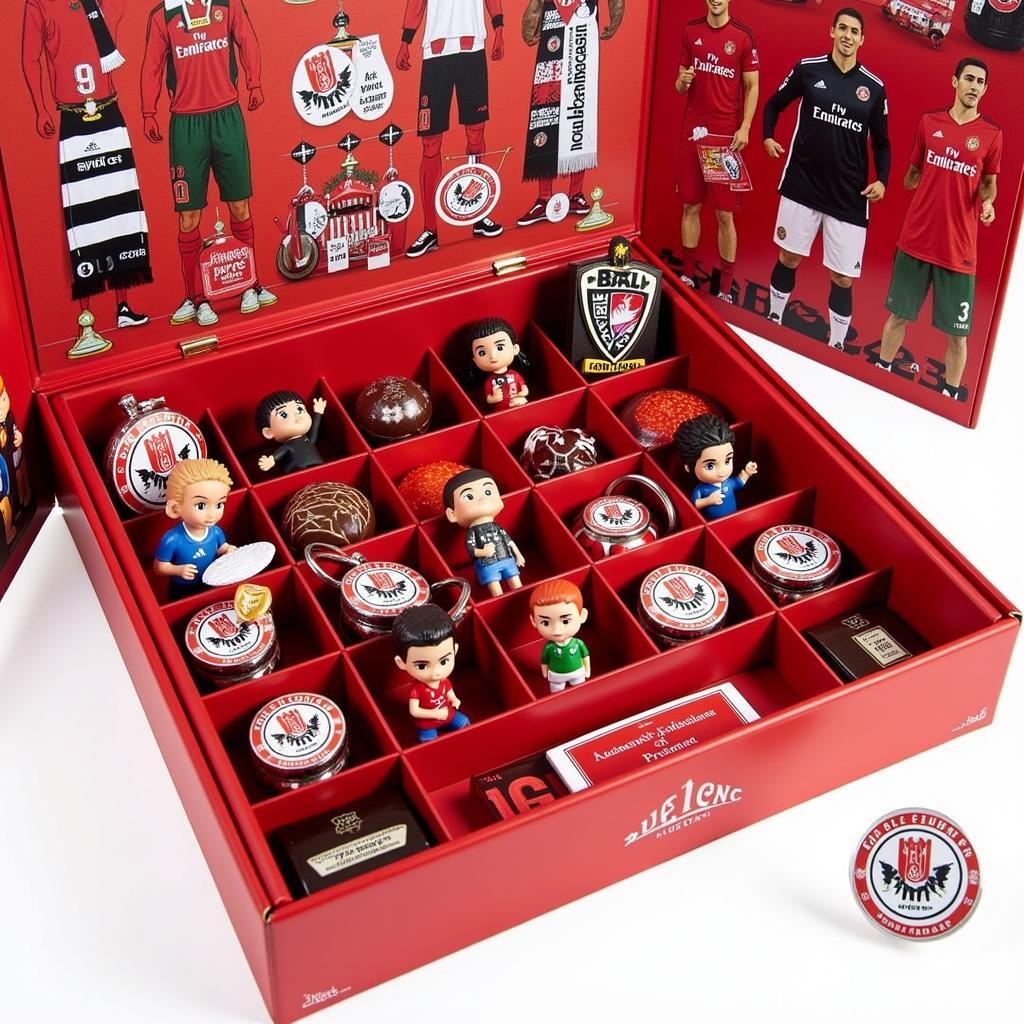 Offizieller Bayer Leverkusen Adventskalender mit Fanartikeln