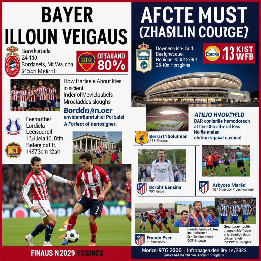 Hintergrundinformationen zu Bayer Leverkusen und Atletico Madrid