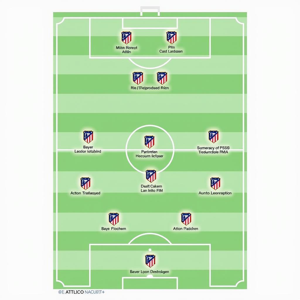 Taktische Analyse des Spiels Bayer Leverkusen gegen Atletico Madrid.