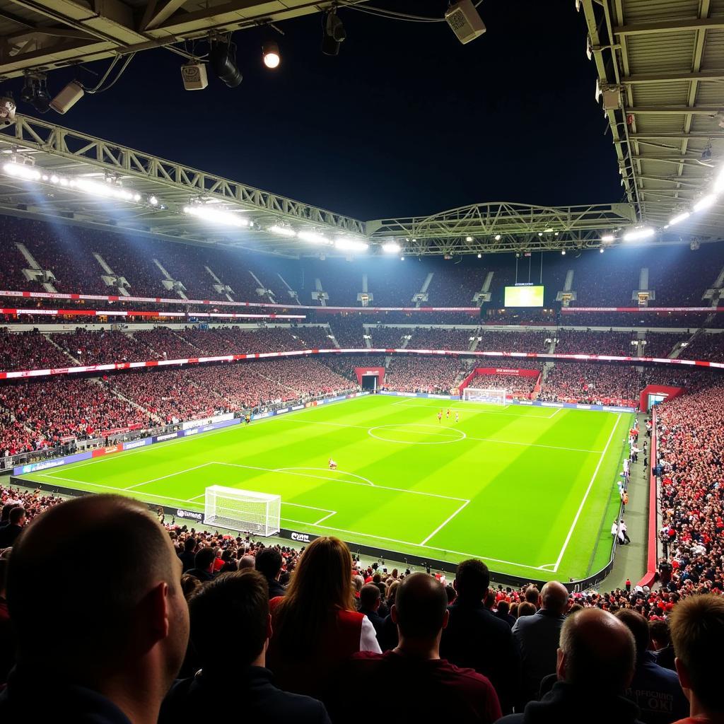 Bayer Leverkusen Heimspiel in der BayArena 2013/14