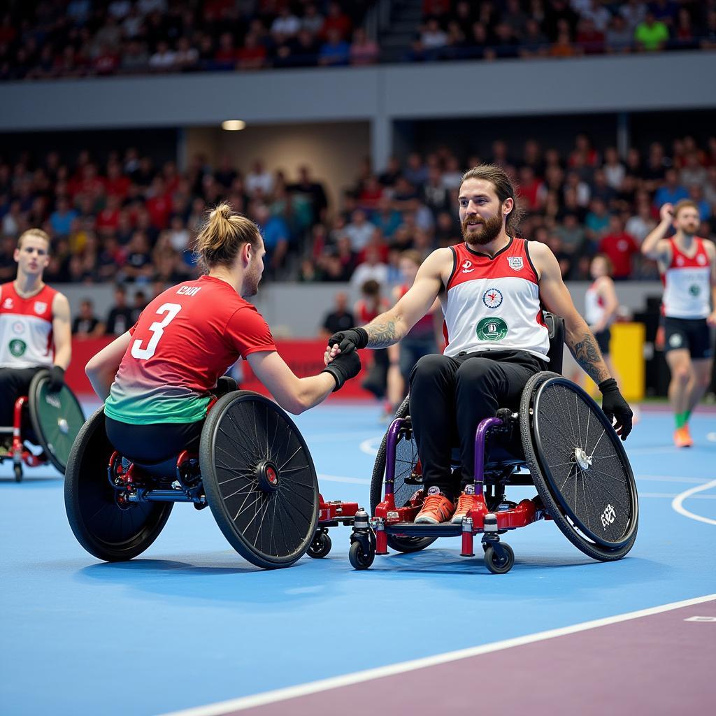 Bayer Leverkusen Behindertensport Wettkampf