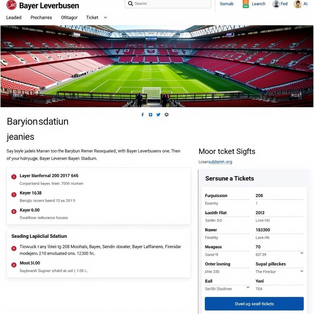 Online-Ticketkauf für Bayer Leverkusen gegen Borussia Mönchengladbach