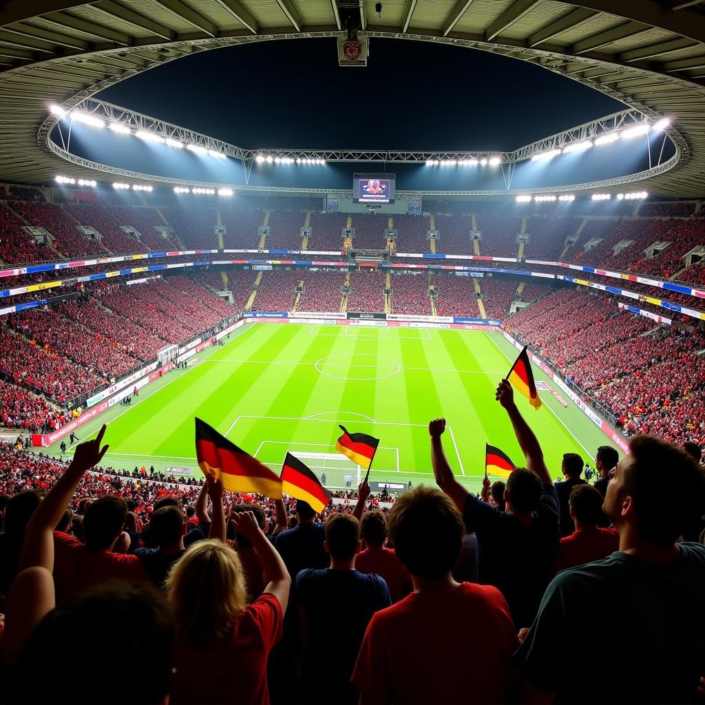 Bayer Leverkusen Bundesliga Heimspiel in der BayArena