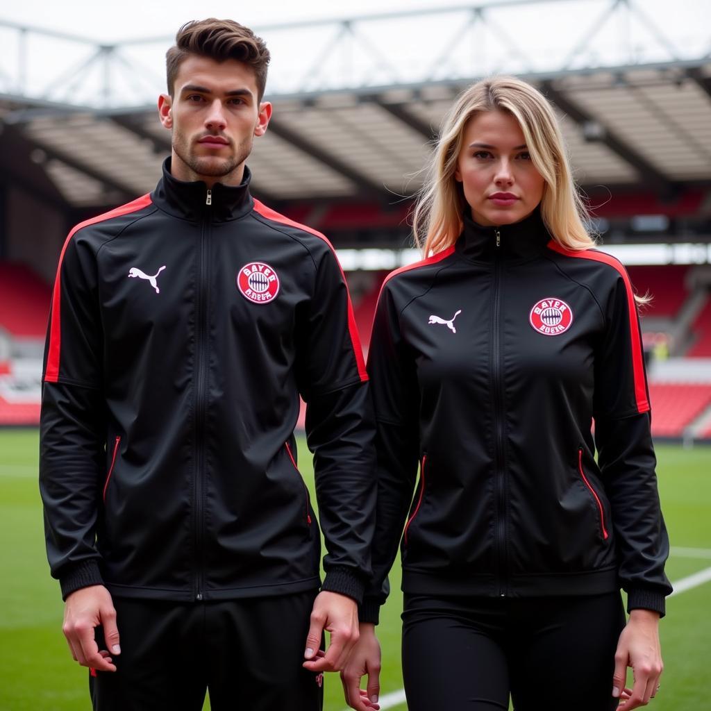 Bayer Leverkusen Castore Trainingsjacke für Damen und Herren