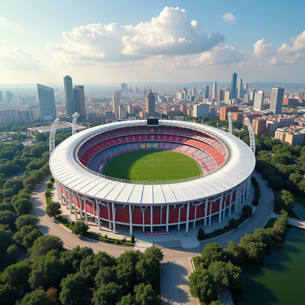 Der Einfluss von Bayer Leverkusen auf die Stadt Leverkusen.